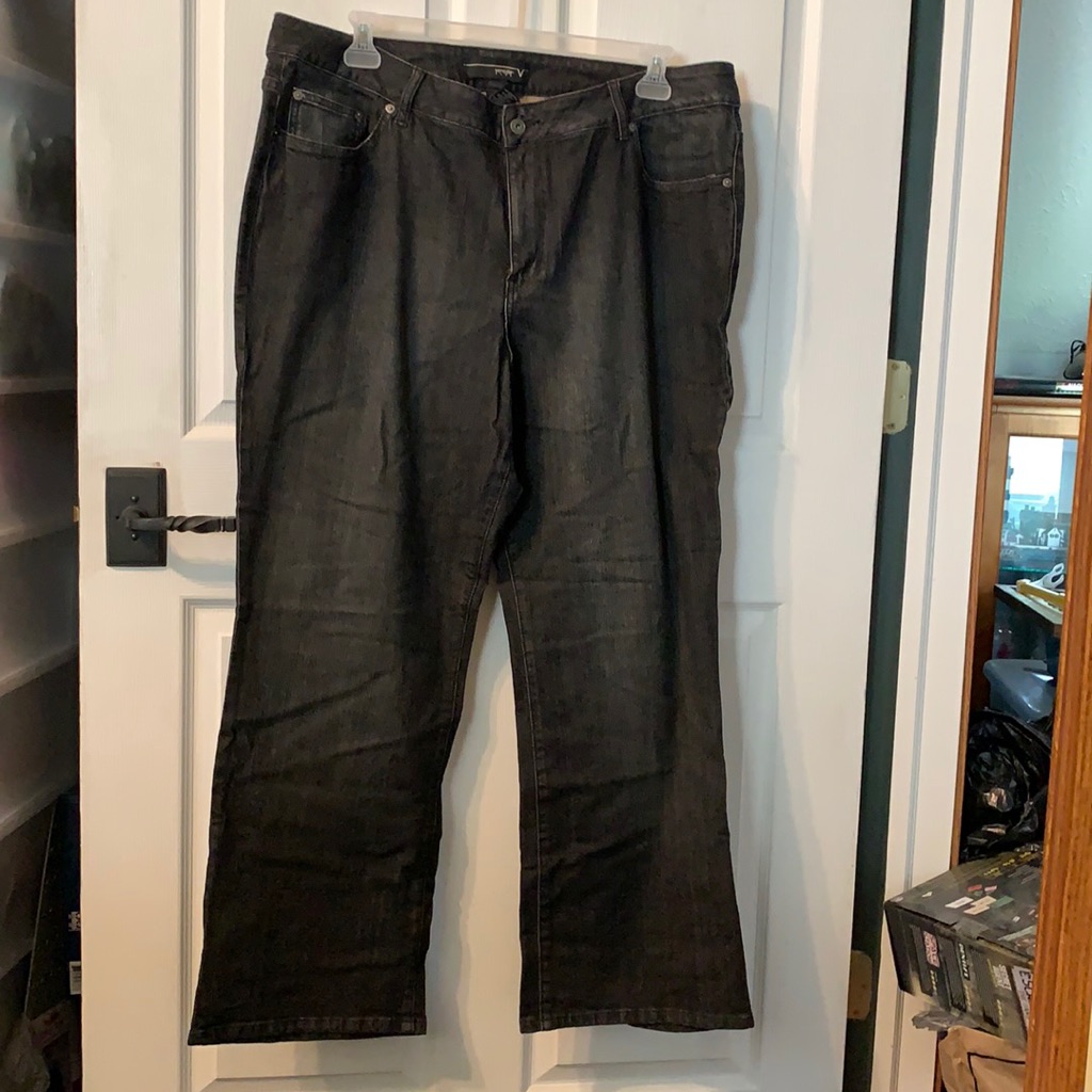 Lane Bryant Venezia Bootcut Jeans.